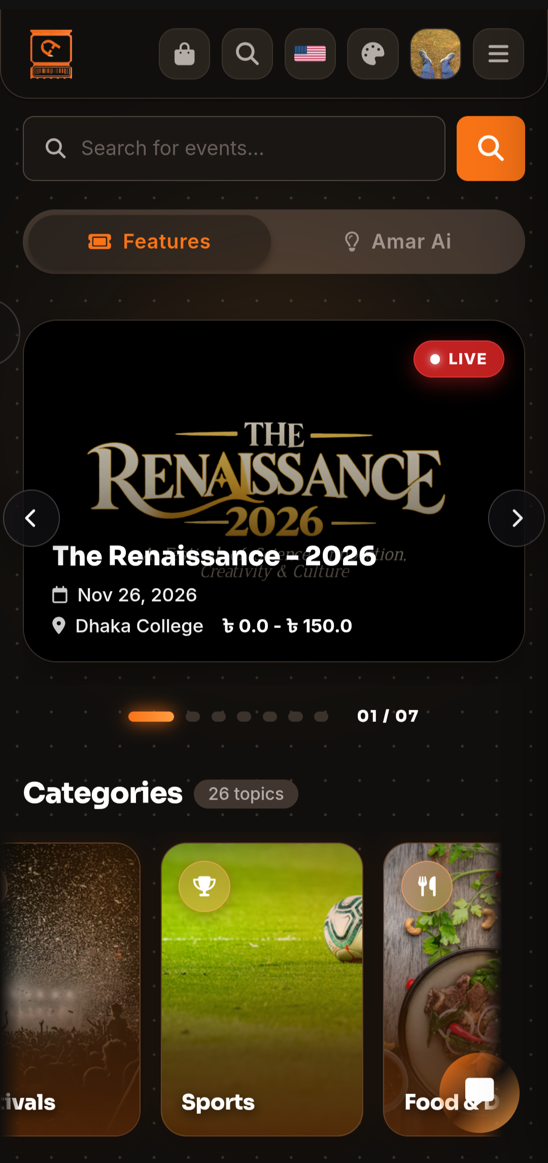 Featured Events & Concerts